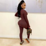 Plus size women's pit strip tight-fitting jumpsuit pants leg sleeves pleated high-elastic jumpsuit