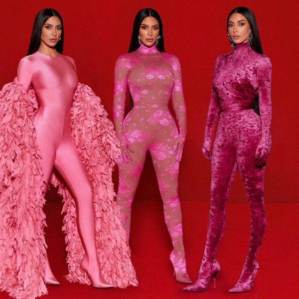 Street self-cultivation solid color one-piece suit, new style long-sleeved one-piece leisure suit in winter