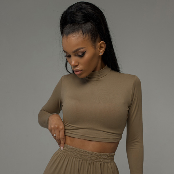 Casual Home Sports Suit Women's Fashion Temperament Commuter Wide Leg Pants Long Sleeve Suit
