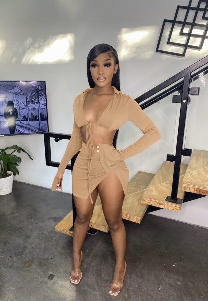 Women's spring and summer straps, long sleeves, swimsuit suits