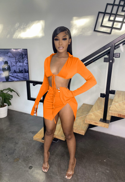 Women's spring and summer straps, long sleeves, swimsuit suits