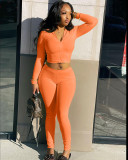 Women's spring new basic sports suit two-piece suit