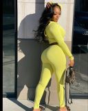 Women's spring new basic sports suit two-piece suit