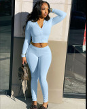 Women's spring new basic sports suit two-piece suit