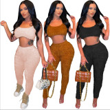 New women's fashion, elegant, sexy, casual and comfortable three-piece suit