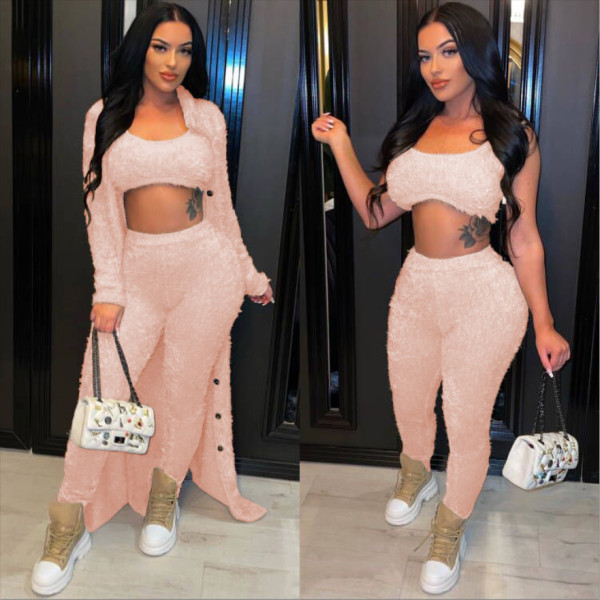 New women's fashion, elegant, sexy, casual and comfortable three-piece suit