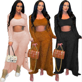 New women's fashion, elegant, sexy, casual and comfortable three-piece suit