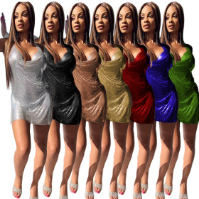 New hot sale suspenders, fog gold sexy fashion women's dress