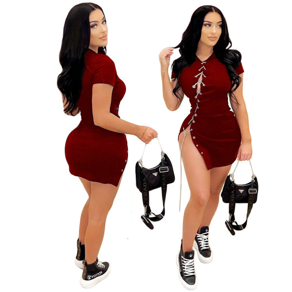 New hot sale chain sexy fashion women's dress