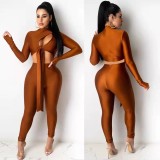 Two-piece fashion straps leaking chest
