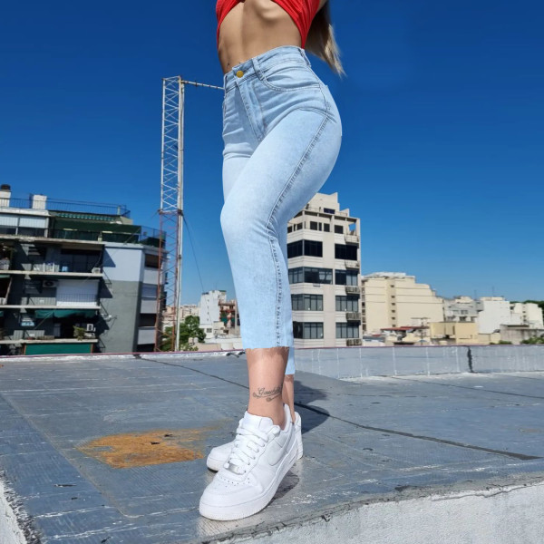 Women's Fashion Slim Fit Split Women's Jeans
