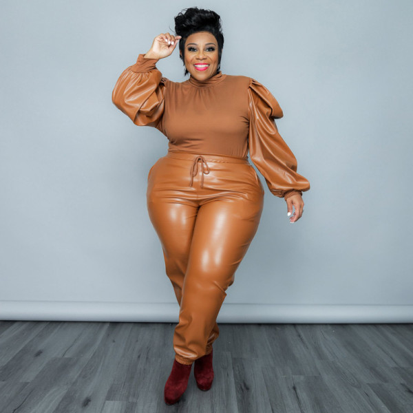 Stitching coating fashion trend fashion casual plus size suit