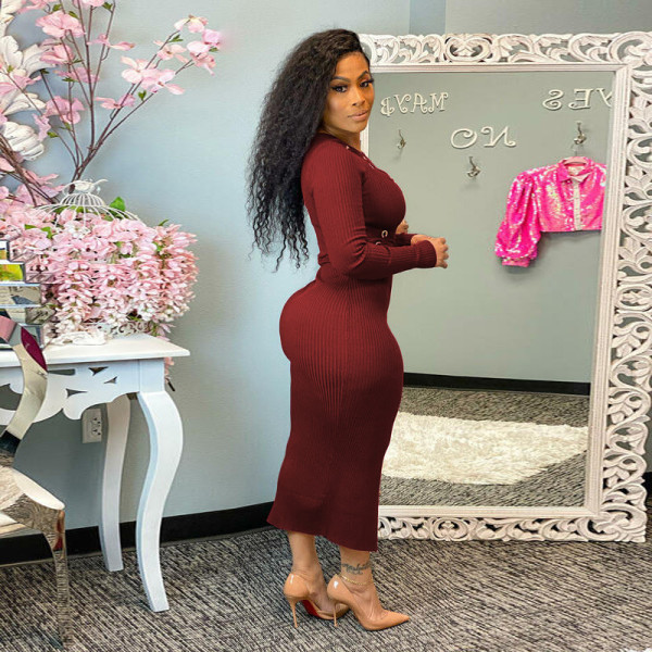 Hollow hollow straps fashion sexy tight-fitting women's dress