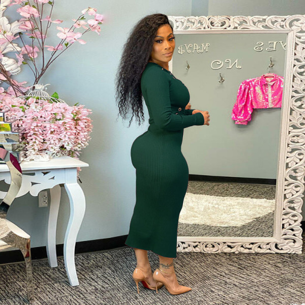 Hollow hollow straps fashion sexy tight-fitting women's dress
