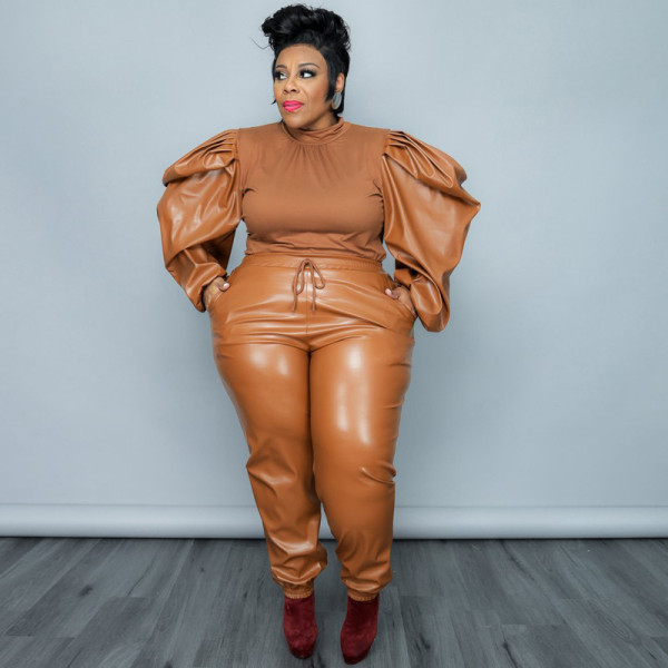 Stitching coating fashion trend fashion casual plus size suit