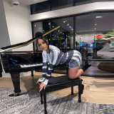 Explosive style irregular digital printing fashion women's dress