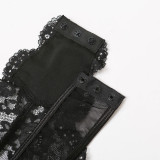 Underwire sexy mesh see-through lace slim bodysuit