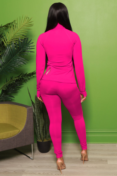 Women's new style finger cots back pocket zipper two-piece suit