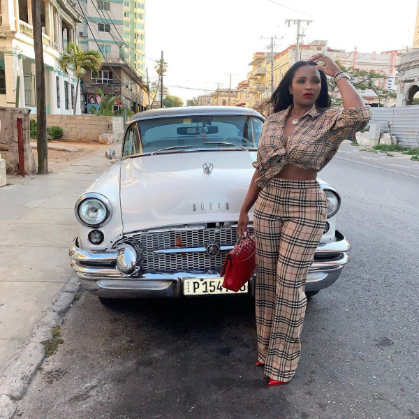 Fashion casual suit printed long-sleeved lapel shirt casual straight-leg pants suit