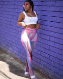 Womens digital printed leggings FFD1102