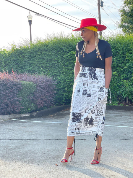 Sexy Bandage Slim Pocket Hip Skirt Bottom Skirt