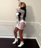 Women's Sexy Hollow Lingerie Sexy Mesh Swimwear Nightclub Dress