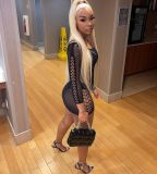 Women's Sexy Hollow Lingerie Sexy Mesh Swimwear Nightclub Dress