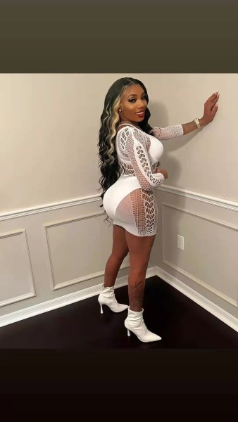 Women's Sexy Hollow Lingerie Sexy Mesh Swimwear Nightclub Dress
