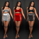 New solid color sexy two-piece suit