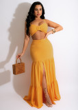 Fashion sexy two-piece wrap chest
