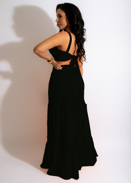 Fashion sexy two-piece wrap chest
