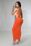 suspender sexy cutout dress