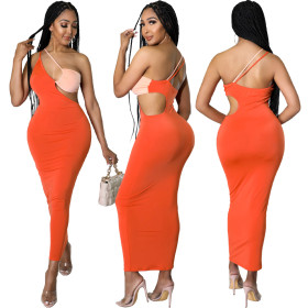 suspender sexy cutout dress