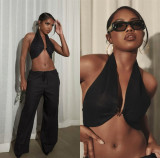 New spring and summer fashion sexy two-piece suit