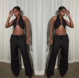 New spring and summer fashion sexy two-piece suit