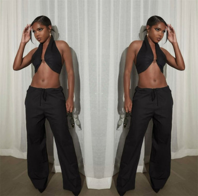 New spring and summer fashion sexy two-piece suit