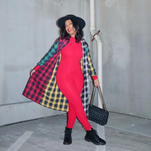 Women's Long Sleeve Plaid Contrast Blouse Jacket