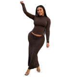 Fashion Plus Size Slim Fit Two Piece Dress