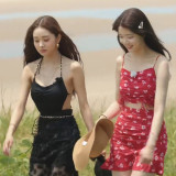 women's halter neck chain suspenders sexy jumpsuit women