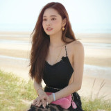 women's halter neck chain suspenders sexy jumpsuit women