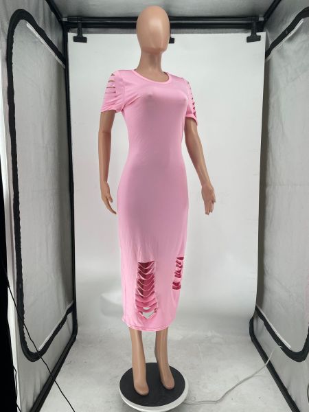 Cute Sexy Stretch Slim Fit Burnt Dress