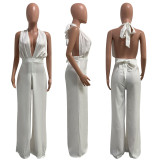 halter neck jumpsuit