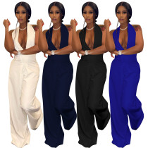 halter neck jumpsuit