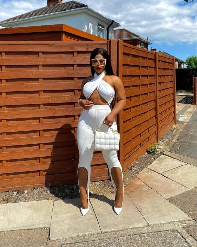 Women's Ribbed Athleisure Suit