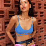 strappy sexy vest small suspenders