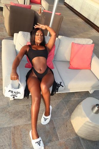 Shiying sexy and thin adult solid color fringed bikini one-piece swimsuit