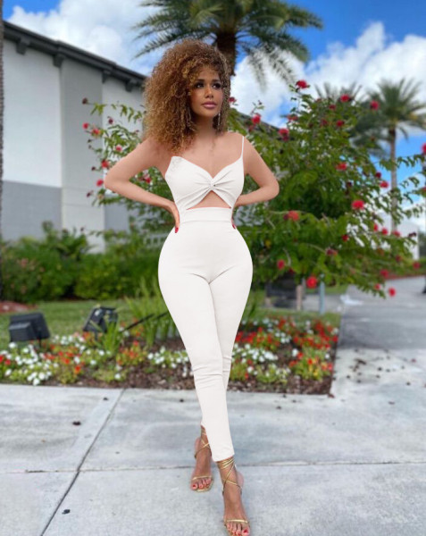 Women's Sling Cutout Sexy Jumpsuit