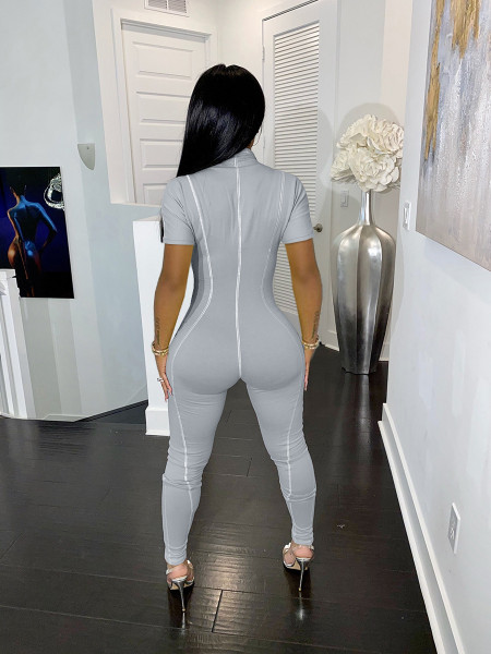 Women's Fashion Curve Jumpsuit