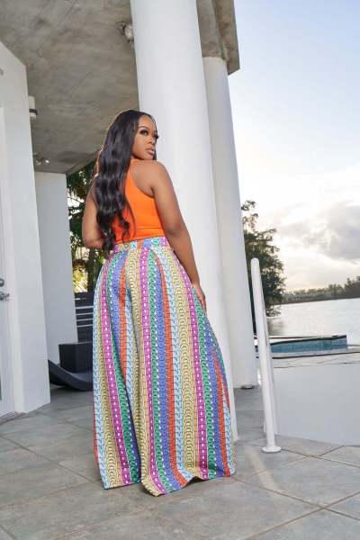 printed trousers