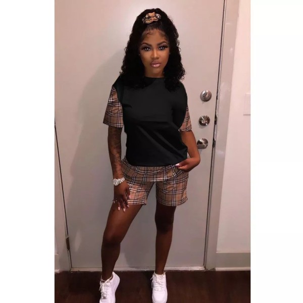 Two Piece T-Shirt Shorts Set